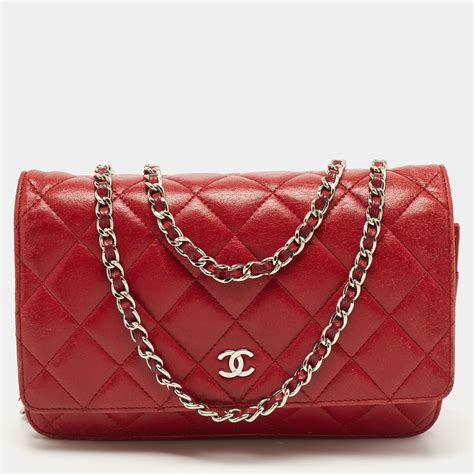 chanel quilted classic|Chanel quilted wallet on chain.